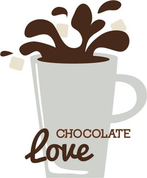 Picture of Chocolate Love SVG File