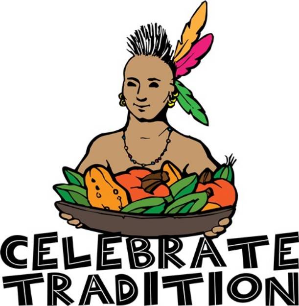Picture of Celebrate Tradition SVG File