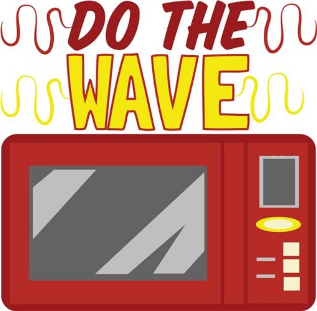 Picture of Do The Wave SVG File