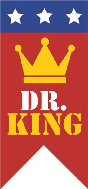 Picture of Dr King SVG File