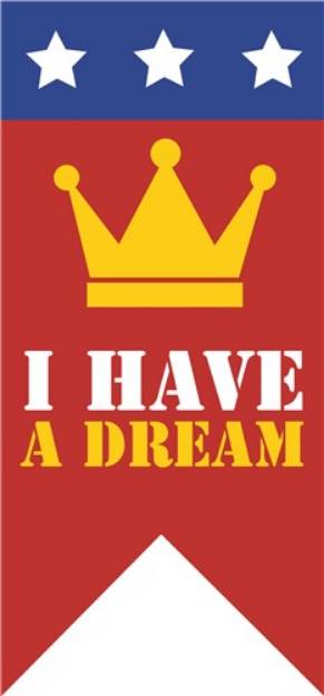 Picture of I Have A Dream SVG File