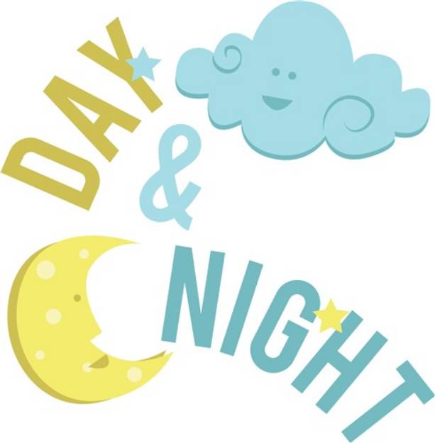 Picture of Day & Night SVG File
