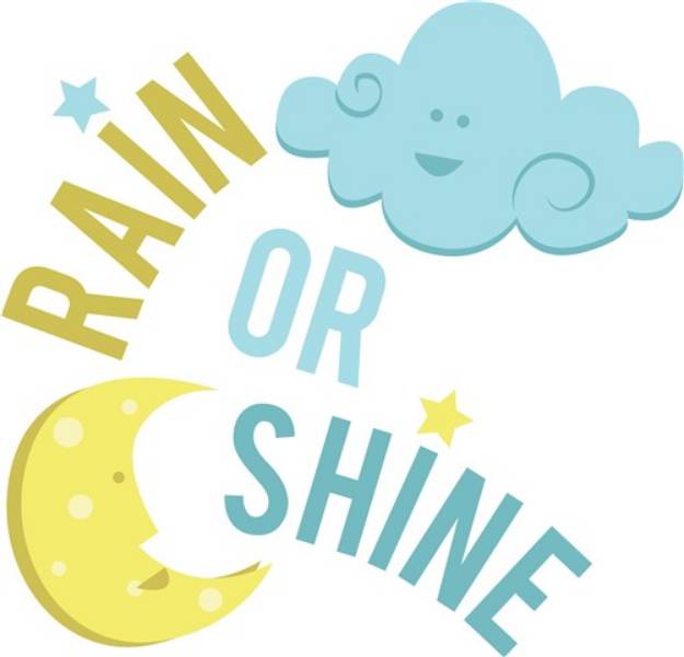 Picture of Rain Or Shine SVG File