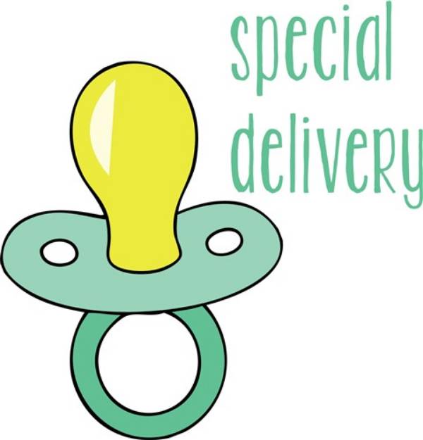 Picture of Special Delivery SVG File