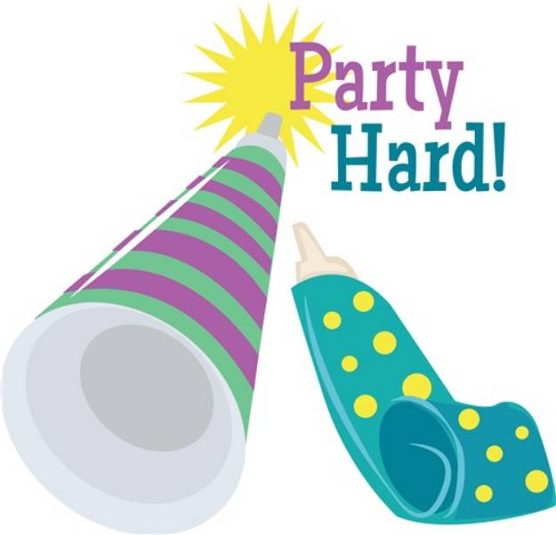 Picture of Party Hard SVG File