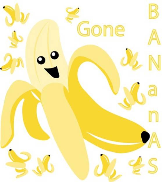 Picture of Gone Bananas SVG File