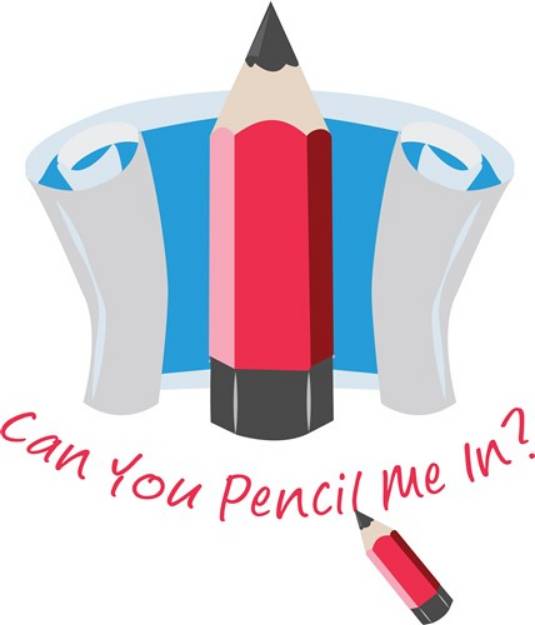 Picture of Pencil Me In SVG File