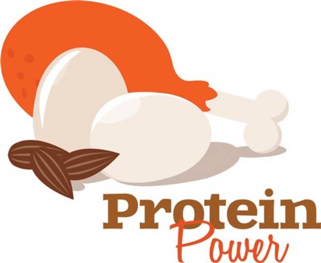 Picture of Protein Power SVG File