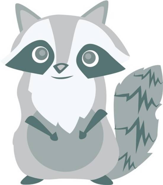 Picture of Raccoon SVG File