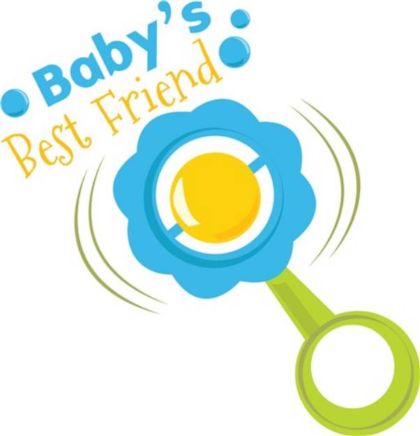 Picture of Babys Friend SVG File