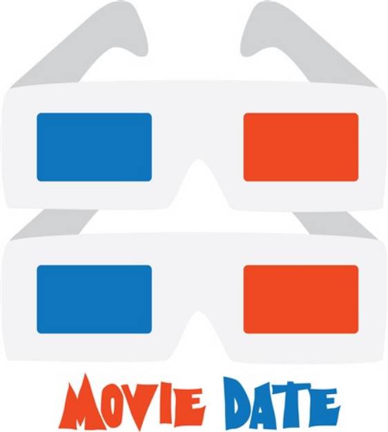 Picture of Movie Date SVG File