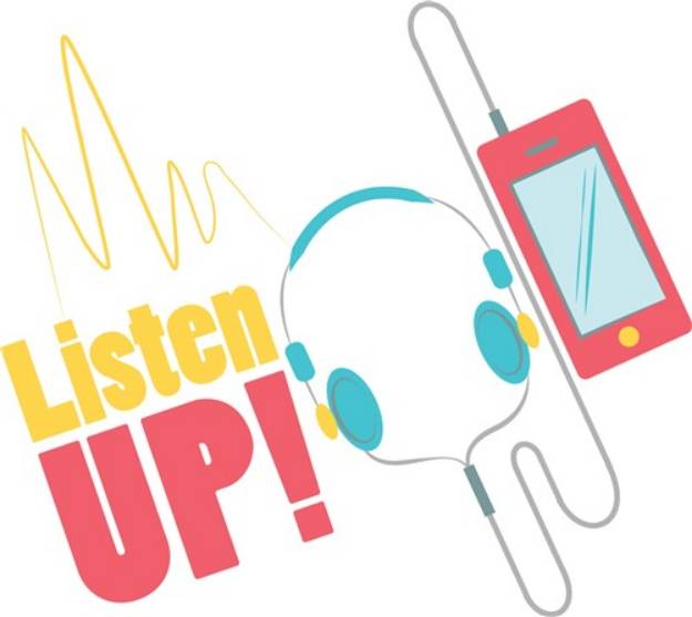 Picture of Listen Up! SVG File