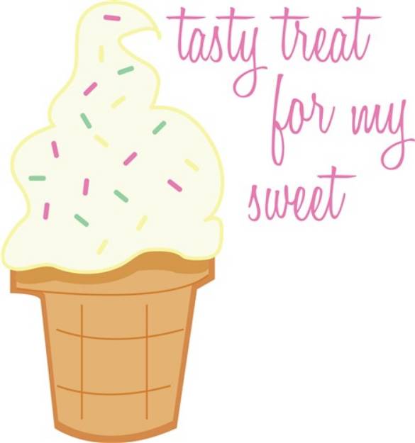 Picture of Tasty Icecream Treat SVG File
