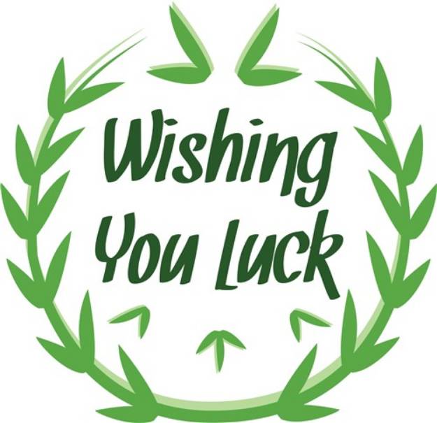 Picture of Wishing You Luck SVG File
