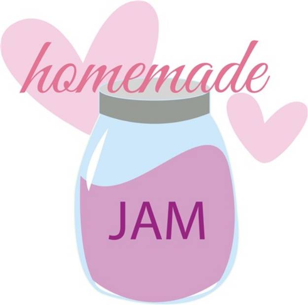 Picture of Homemade Jam SVG File