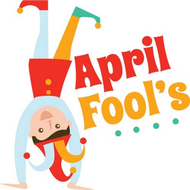 Picture of April Fools Day SVG File