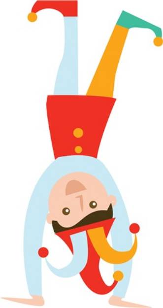 Picture of April Fool Clown SVG File