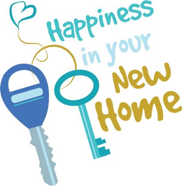 Picture of Enjoy Your New Home SVG File
