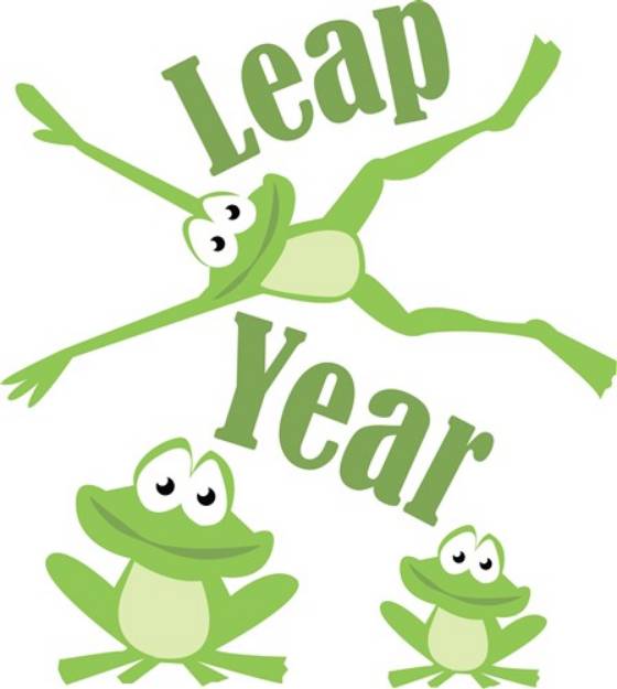 Picture of Leap Year SVG File