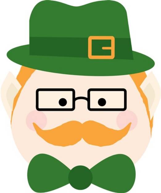 Picture of Irish Hat & Mustache SVG File
