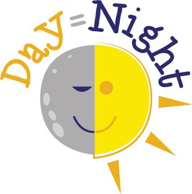 Picture of Day Equal Night Sun SVG File