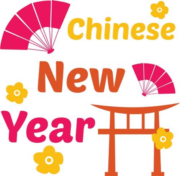 Picture of Chinese New Year SVG File