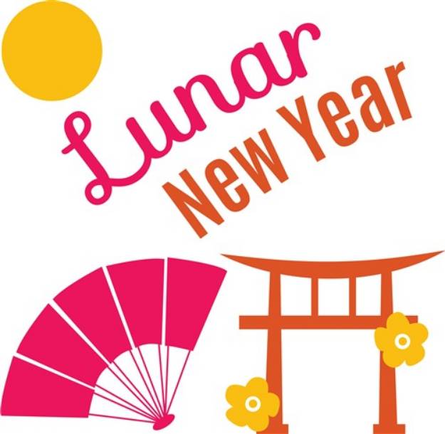 Picture of Lunar New Year SVG File