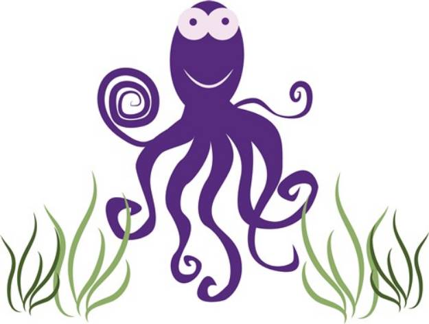 Picture of Leggy Octopus SVG File