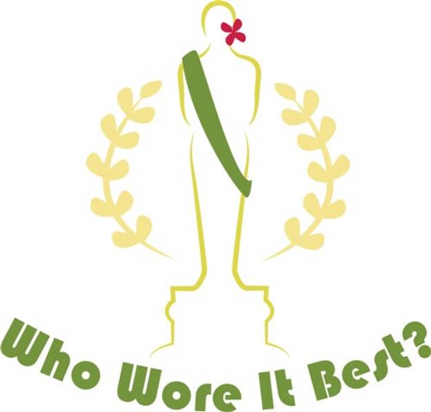 Picture of Who Wore It Best? SVG File