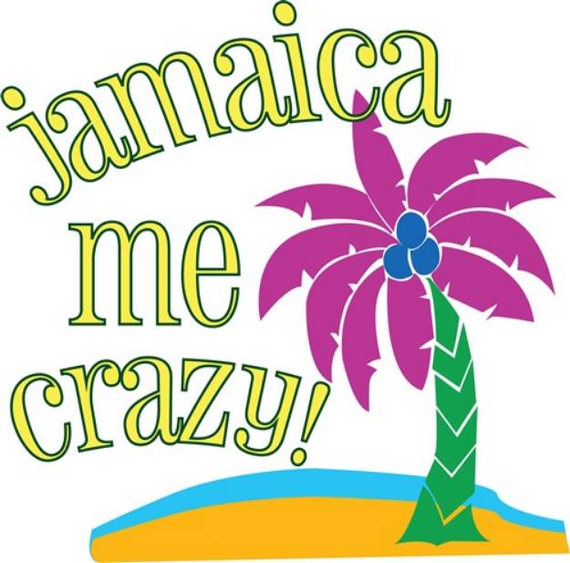 Picture of Jamaica Me Crazy! SVG File
