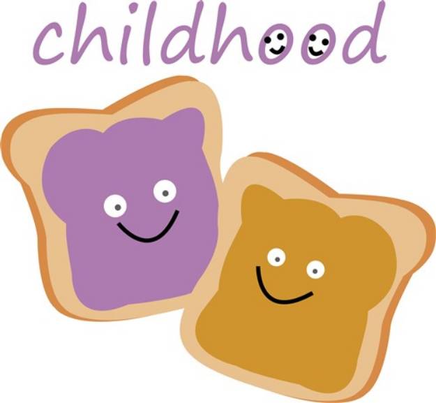 Picture of Childhood Sandwich SVG File