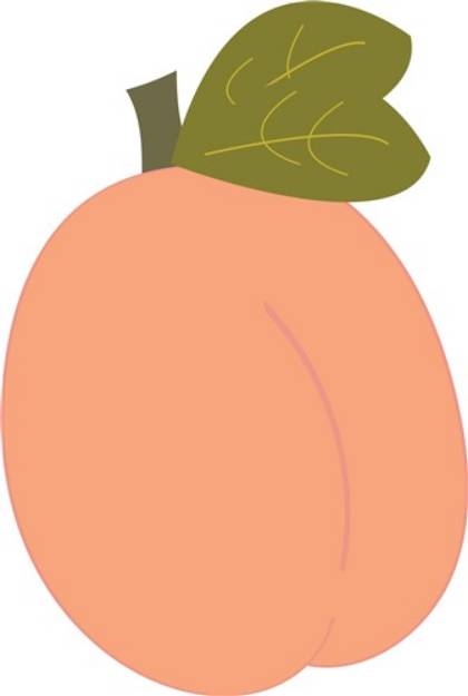 Picture of Peachy Peach SVG File