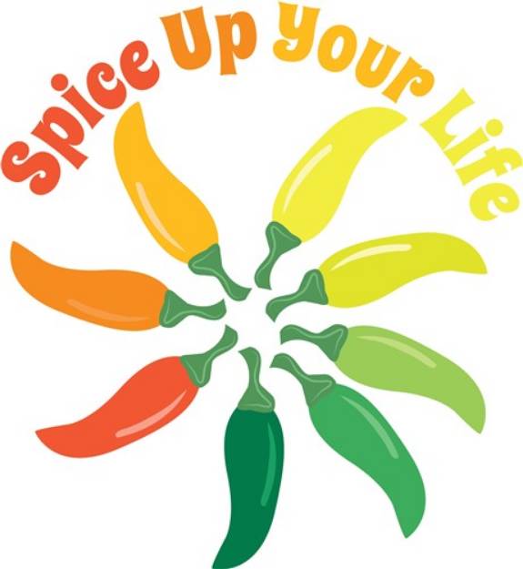 Picture of Spice Up Your Life SVG File