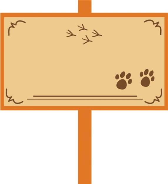 Picture of Farm Sign Post SVG File