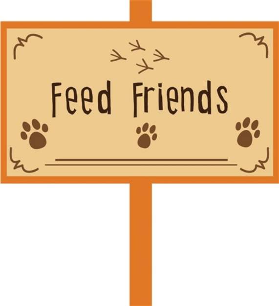 Picture of Feed Friends SVG File