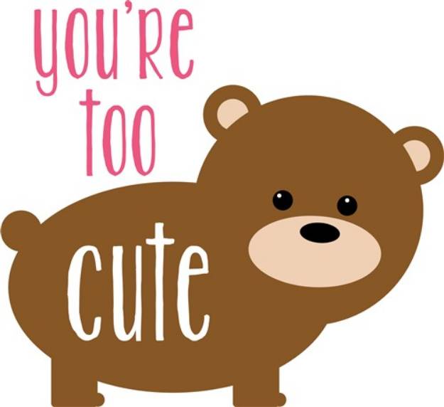 Picture of Cute Bear SVG File