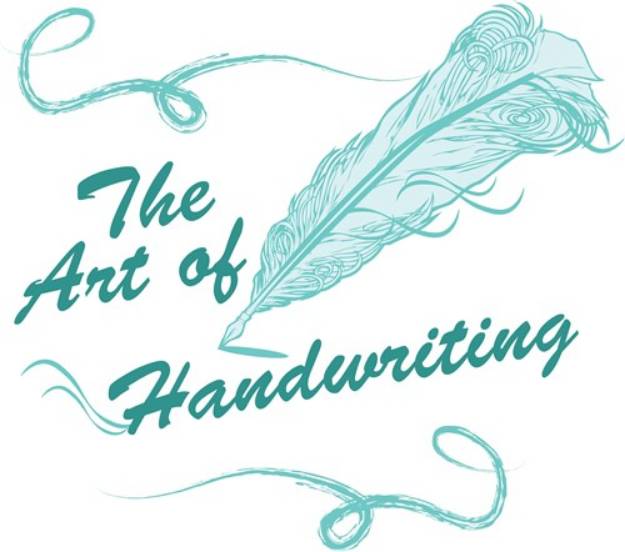 Picture of Art Of Handwriting SVG File