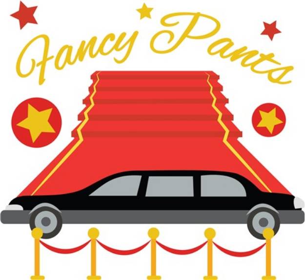 Picture of Fancy Pants Limo SVG File