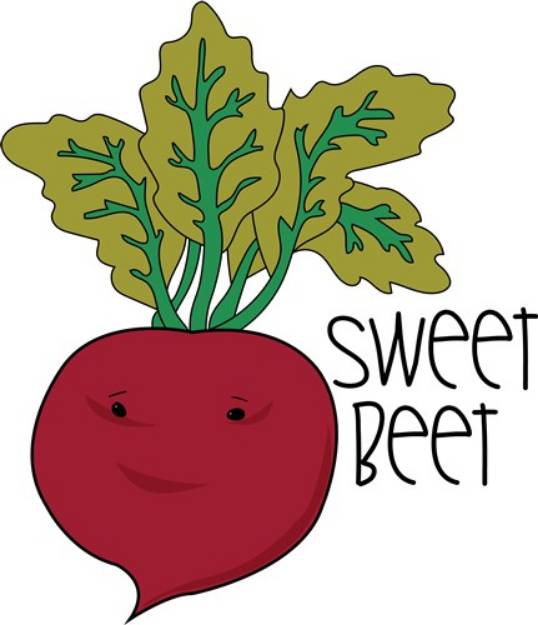 Picture of Sweet Beet SVG File