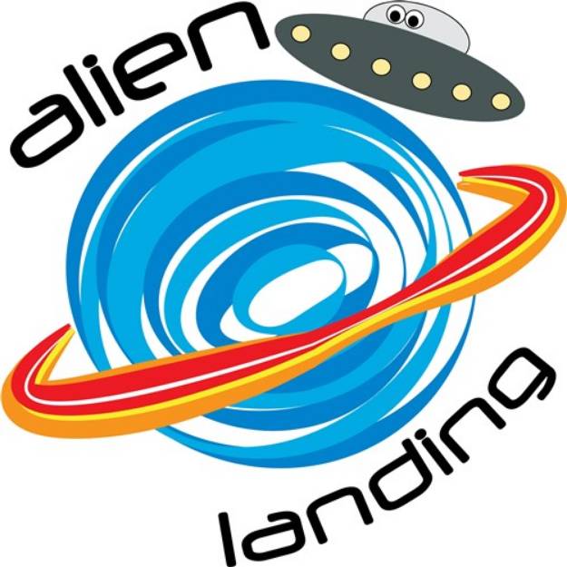 Picture of Aline Landing Spaceship SVG File