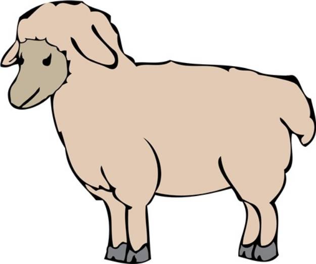 Picture of Sheep SVG File