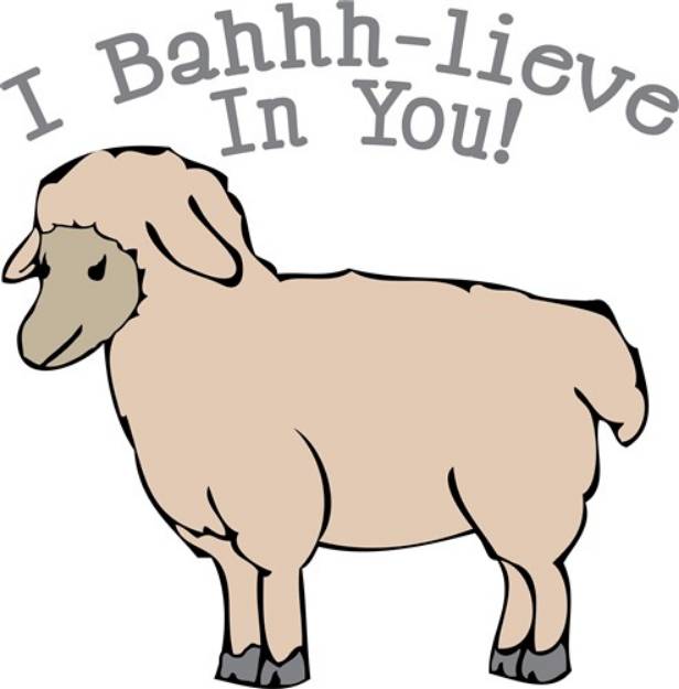 Picture of Bleating Sheep SVG File
