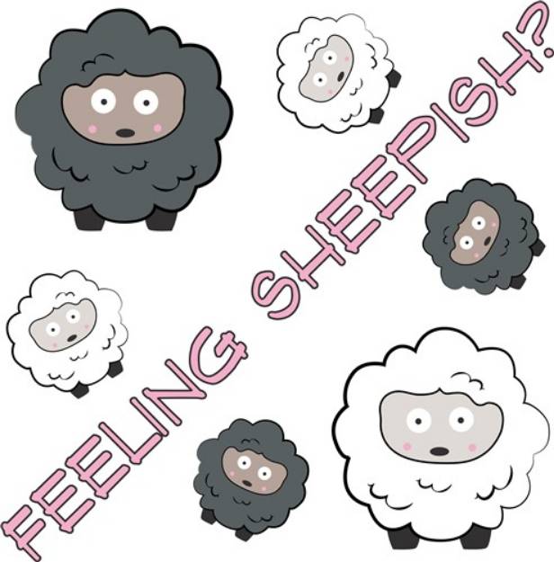 Picture of Feeling Sheepish? SVG File