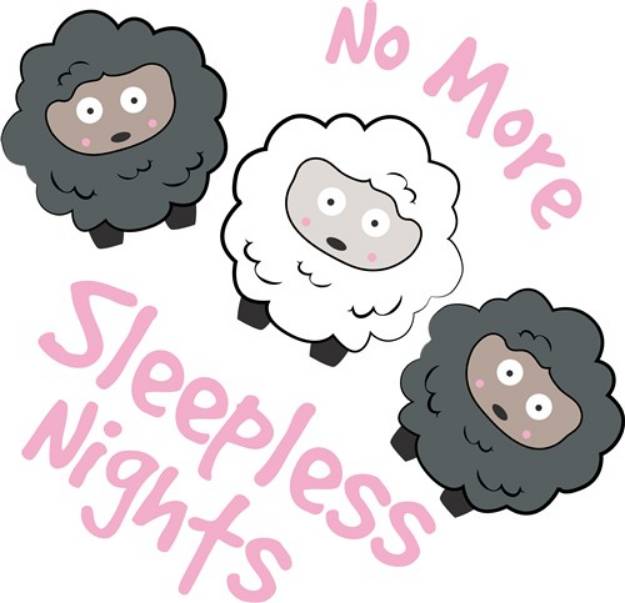 Picture of No More Sleepless Nights SVG File