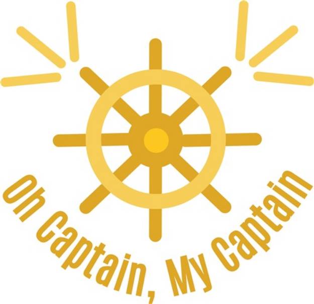 Picture of Oh Captain, My Captain SVG File