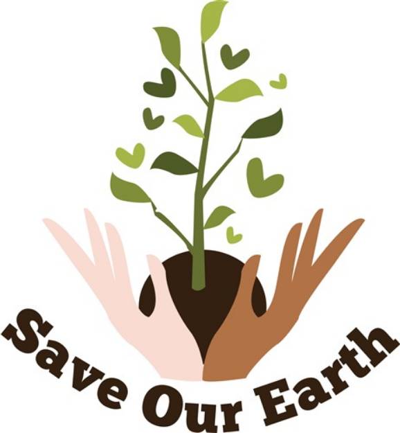 Picture of Save Our Earth SVG File