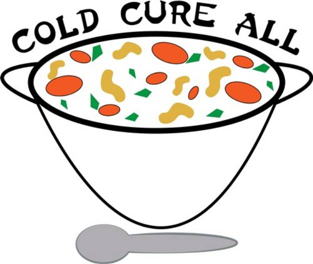 Picture of Cold Cure All Soup SVG File