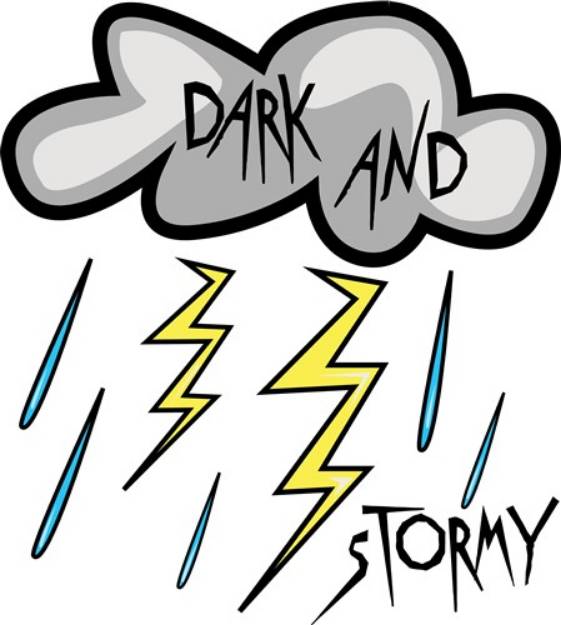 Picture of Dark And Stormy SVG File