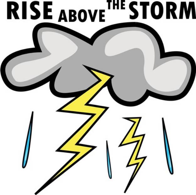 Picture of Rise Above The Storm SVG File