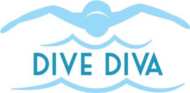 Picture of Dive Diva SVG File